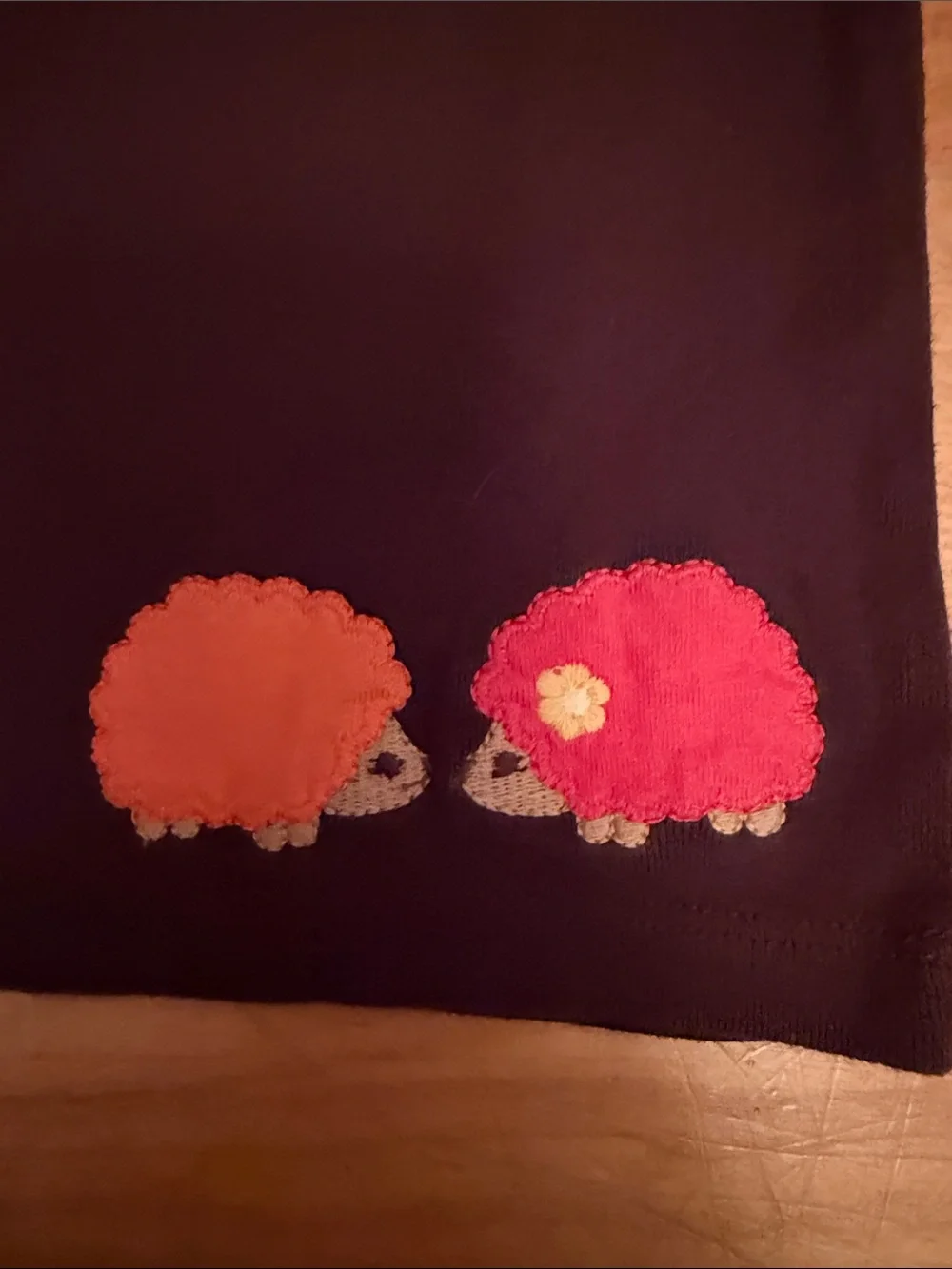 Gymboree Green Long Sleeve Top with Pink Owl Applique